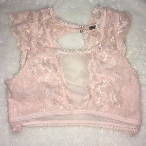 Pastel Pink Bralette